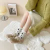 Women Socks Thicken Plush Autumn Winter Cute Mink Stockings Thickened Girl Floor Postpartum Home Underwear