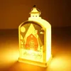 Light Decorations Sublimation LED Lantern Christmas Plastic PET Ornament