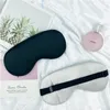 Seide schlafende Sonnencreme Eyemask mit Beutel tragbare Reisemasken Abdeckung Eyepatch Blindbund Lyeshade Relax Eye Patch Shade Light Pad D0py#