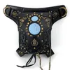 Moda novo desejo steampunk ombro único oblíquo straddle saco saco de cadeia feminina feminina pacote masculino de tendência cyberpunk bolsa