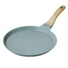 PANS CREPE PAN PANCAKAKE MACHERAÇÃO DE ALUMINAGEM DE ALUMINAGEM FRYING SKETET PARA OMELETTE TORTALLAS INDUÇÃO COMPATBLBL