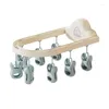 Hangers Laundry With Clips Clothes Drying Rack Cloud Design Underwear Towel Scarf Hat And More Anti-Slip Wall Mounted