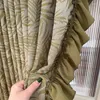 Curtain Customized Blackout Curtains French Romantic Retro Cotton And Linen Finished Bedroom Living Room Balcony Fabric