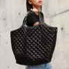 Designer Bag Quilted Lambskin Shoulder Bags Purse Luxury Handbag Women's Leather Tote High Quality Beach Bag Large Capacity Shopping Bags Size 58cm With Metal Letter