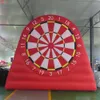 Navire gratuit Activités de plein air 5mh (16,5 pieds) avec 6 balles géantes gonflables Soccer Dart Football Dart Board Carnival Game à vendre
