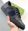 Man Designer Screener Scate Sneaker Shoe Low Classal Casual Scarpe skórzany zielony pasek Pink 2024 moda kobieta deskorolka Trarza Buty Rozmiar 36 - 46