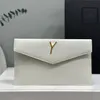 10A Designer Clutch bag chain wallet genuine leather caviar Wallet Flap handbag women Leather Classic lady Envelope Luxury men CrossBody Shoulder handbag with box