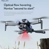 Drones New S1s Mini Drone 4K Professional HD Camera HD 360 degrés Évitement d'obstacles pour la photographie aérienne Motor sans balais pliable quatre hélicoptères S24513