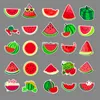 100 sac Fruit Cell Phone Skins autocollants Diy Skateboard ordinateur portable Bike Motorcycle Téléphone Car décalages Sketchbook Téléphone ordinateur