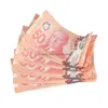Other Festive Party Supplies 50% Size Aged Prop Money Canadian Dollar Fake Copy Cad Banknotes Paper Play Movie Props For Birthday Dhaew