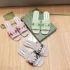 Designer Slides Sandals Dad Sandals G Slipisti piatti di punta per le pantofole casual con outwear per donne Guooi