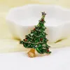 Brooches Christmas Tree Année Cartoon Migère Petite Cabinet Cabinez Accessoires Huile Drop Chiffre de poitrine Bijoux surprise