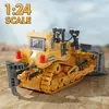 Kinderen 2.4G Remote Control Excavator RC Model auto Toys Dump Truck Bulldozer Engineering Voertuig Kerstverjaardagsgeschenken 240512