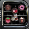 Interior Decorations Donuts Cartoon Car Air Vent Clip Freshener Clips Per Replacement Conditioner Outlet Conditioning For Office Home Otbmf