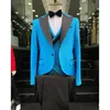 Abiti da uomo Slimt Fit Business su misura per uomini Made per uomini 3 pezzi Blazer Sets Party Prom Party Elegante GITTERA MASCULINO Terno Masculino