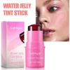 3In1 Lip Lip Darbed Willaked Blush Stick Oczy Brighten Cream Water Mat Matte Contour Makeup 240510