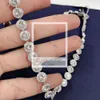 Swarovski halsband designer kvinnor original kvalitet hänge halsband ängel briljant och fashionabla full diamanthalsband för kvinnor med element