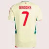 S-3xl Wales futebol camisa de futebol Jerseys 2024 Bale Wilson Allen Ramsey 2025 Equipe Nacional Rodon Vokes Camisa de futebol em casa Kit de uniformes para crianças