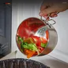 Hooks Kitchen Sink Silter Stainless Steel Drain Shelf med handtag Multifunktionell grönsak och fruktstammning Tvättkorgar