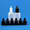 30 ML LDPE Plastic Dropper Bottles With Tamper Proof Caps & Tips Thief Safe Vapor Squeeze thick nipple 100 Pieces Iffvq Fgjjv