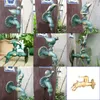 Rubinetti del lavandino del bagno di buona qualità montato a parete thread da 1/2 pollice 2 colori 13 modelli Brass Garden Animal Bib Tap