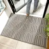 Carpets Polypropylene Doormat Door Mat For Sand Scraping And Dust Removal Non Slip Wear Resistant Simple Geometric Absorbent Floor