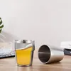 Mugs Cups Double Wall Stainless Steel Picnic Dinner Camping Travel Metal Cold Beer Water Cup Bar Party Coffee Tumbler Drinkware