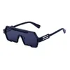 Future technology integrated metal set mirror sunglasses | the same type of sunglasses H513-13.5
