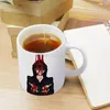 Kupa kahve 330ml Yaratıcı Seyahat Kupa ve Kupa Ofis İçecek Tazza Tazza Blood Anime Boy Dark