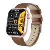 New F57 smartwatch Bluetooth call heart rate temperature voice assistant smart wristband sports watch