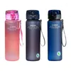 Water Bottles 560ml Travel Durable Gym Bottle Fitness Lightweight For Camping Hiking Outdoor Sport Running Bicycle