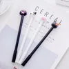 10pcsbatch Kawaii Cat Gel Signature Pen Cute Claw Stylos Black Ink For Hand Conta Pisma Pisemer Office School Supplies 240511