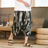 Shorts homens 2024 verão japonês samurai quimono banheira calça calça asiática roupas casuais yukata pernas largas calças de perna grande 5xl 240506