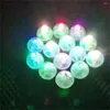 Décoration de fête 30pcs ampoule LED Lumières de ballon individuelles minuscules artisanat de batterie sans fil brillance des maisons de bricolage décorations de bureau