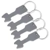 Decorative Figurines Shopping Cart Coin Keychain Token Stainless Steel Bottle Opener Small Trolley Tokens Supermarket