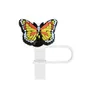 Accessori cartoni animati Butterfly St er per tazze riutilizzabili SILE TOPPER TOPPER TOPPER TUMBLER CINETTO UOMO DI FUNICA SONO DONNA DELLA CONSEGNA DELLA CONSEGNA OTGAO