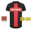 23 24 Bayer 04 Leverkusen Soccer Jerseys Wirtz Boniface Hincapie Hofmann Tapsoba Schick Palacios Frimpong 2024 Men Kids Football Shirts Fans Final Dublin Special