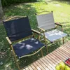 Cadeira de acampamento ao ar livre Kermit dobrável para equipamentos de pesca portátil Móveis de mochila 240430