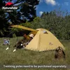 Tält och skydd NatureHike 2024 Ankomst campingtält förtjockad regntät solskyddsmedel strandpark växel familj utomhus