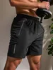 Mens Shorts Sports Fitness Cycling Outdoor Hiking 반바지 빠른 건조 시원한 통기성 통기성 땀 흡수 및 Micro EL 240513