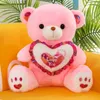 Câlin ours en peluche Toy Doll Light Up Bourse Doll's Gift's Gift Panda Toy Teddy Bear Big Bear Cartoon