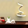 Dekorativa plattor LED Wall Lamp sovrummet Sidside Creative Simple Modern Art Acrylic Corridor Staircase Lights