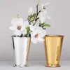 Vases en argent comptoir en vase Tabletop Home Decoration mariage accessoires cadeaux exquis Accessoires de maisons modernes décor