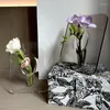 Vases Transparent Acrylic Picture Frame Shaped Vase Nordic Po Flower Plant Modern Living Room Office Home Aesthetic Decoration