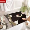 Badmattor Aiboduo Kawaii Mat Cartoon Home Decoration Icke-halkmatta vardagsrum Golv för familjens sovrum badrum dusch