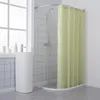 シャワーカーテン緑色の格子縞のバスルームセット180x180モダンな防水家の家の装飾耐久性グロメット1ピースリビングルームカーテン