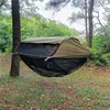 Traveller Hammock Bottom Mosquito Cover Outdoor Hammock Löstagbar Myggnät Camping Hammock Quick Opening Myggnät 240429