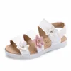 Sandales filles plage sandales beaux motifs floraux chaussures de bébé mignons enfants mignons chaussures extérieures enfants non glisso