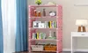 3Shelf Bookcase Book Sheelf4shelfBookshelfストレージビンブックディスプレイシェルビングユニットオーガナイザー5ShelfストレージシェルフT20031928874913