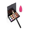 Ensemble de maquillage ensemble entier 15 Couleurs Brosse de palette de correcteur mignon Coupte Sponge Puff Contour C151918978144 Drop livraison Health Beauty Dhwys